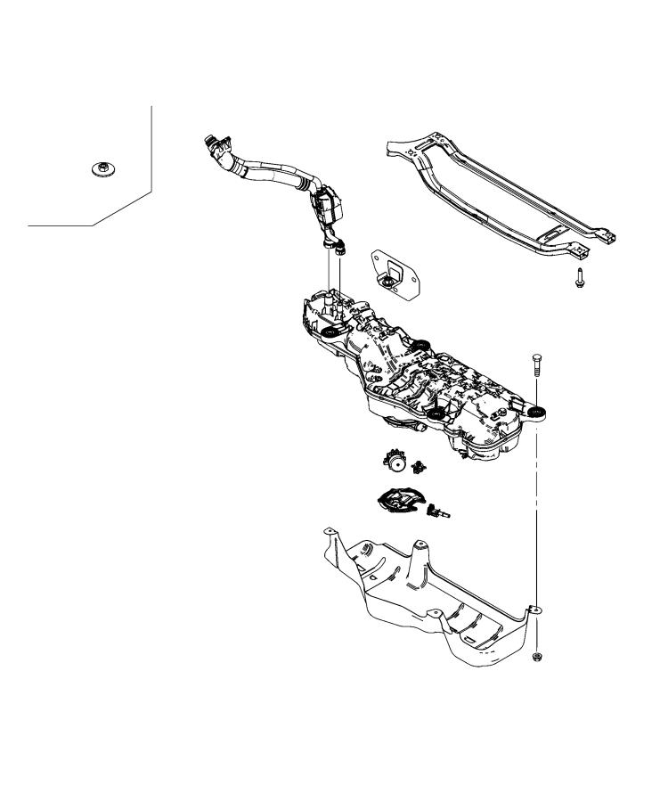 Diagram Diesel Exhaust Fluid System. for your Jeep