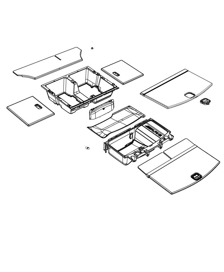 Load Floor, Cargo. Diagram