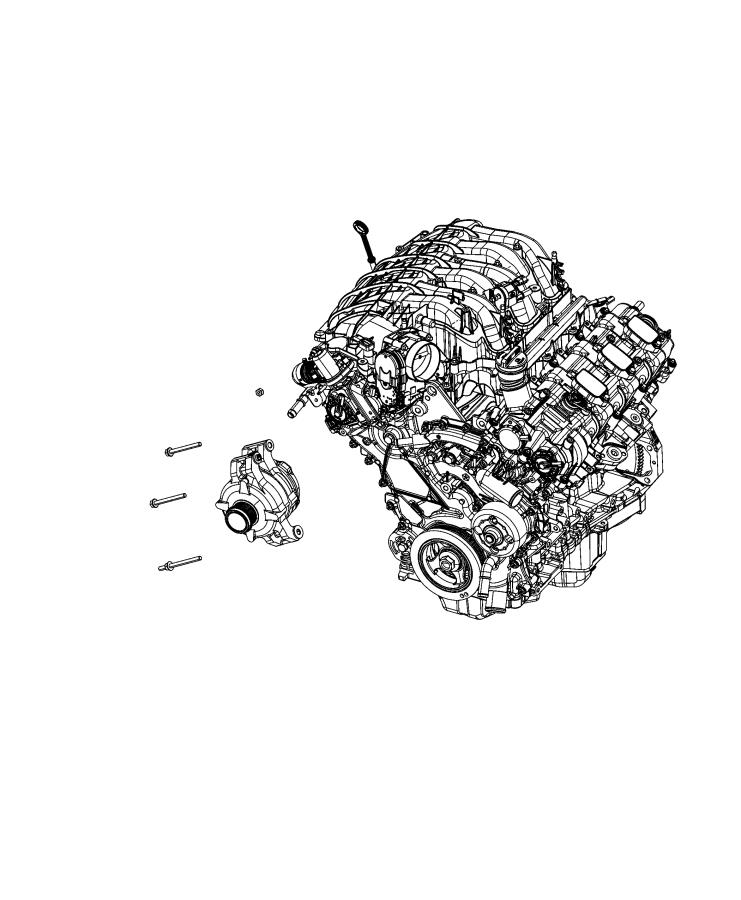 Diagram Generator/Alternator and Related Parts. for your 2003 Chrysler 300  M 