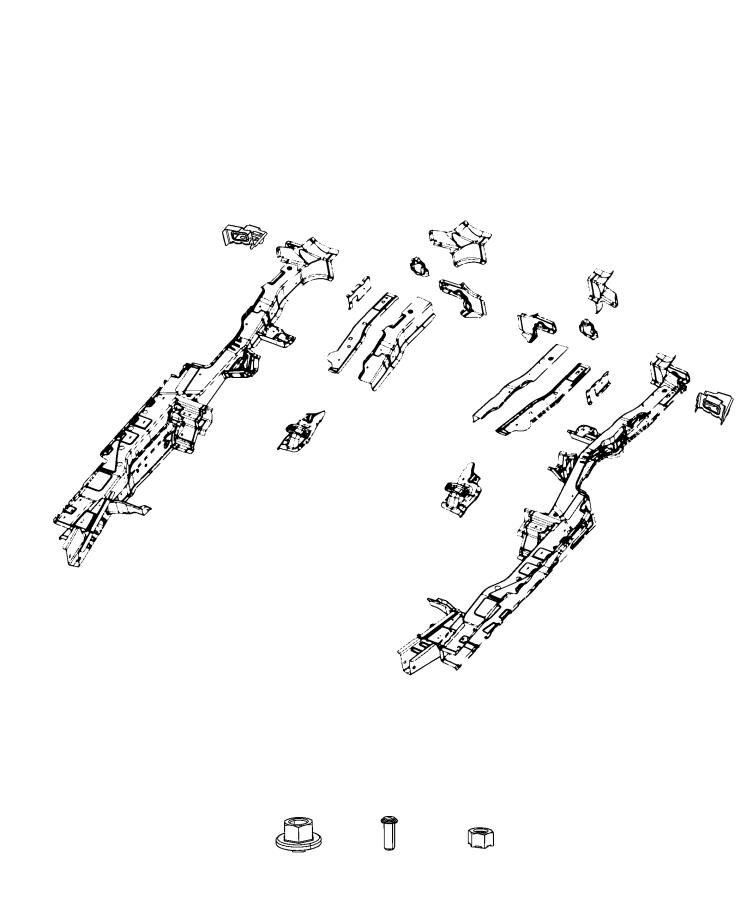 Diagram Frame, Rear. for your Chrysler