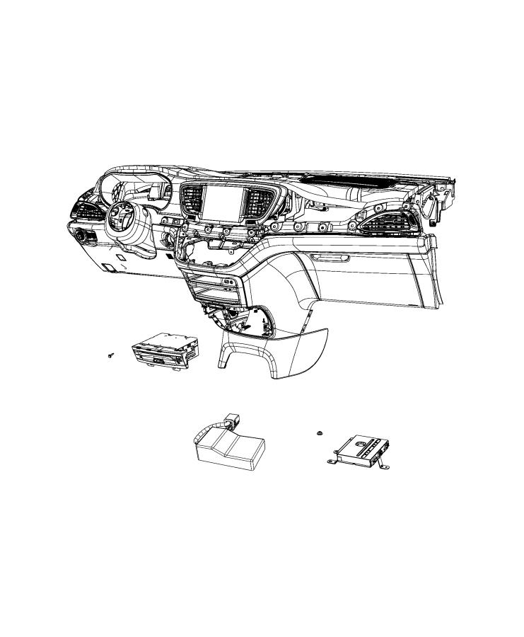 Diagram DVD And Video System. for your Chrysler Pacifica  