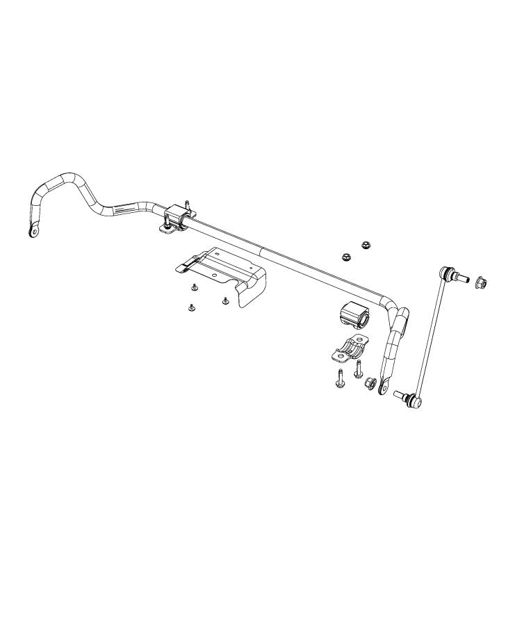 Diagram Stabilizer Bar, Front. for your Chrysler