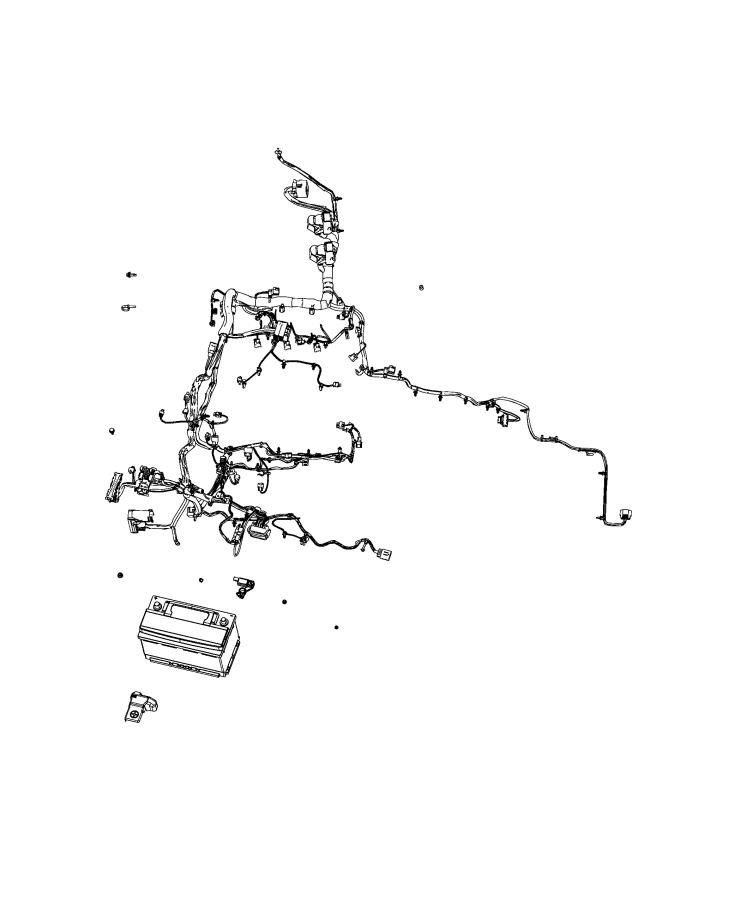 Diagram Wiring, Battery. for your 2021 Ram 1500   