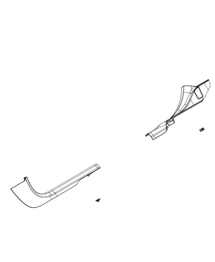 Diagram Cowl Side Panel and Scuff Plates. for your 1999 Chrysler 300   