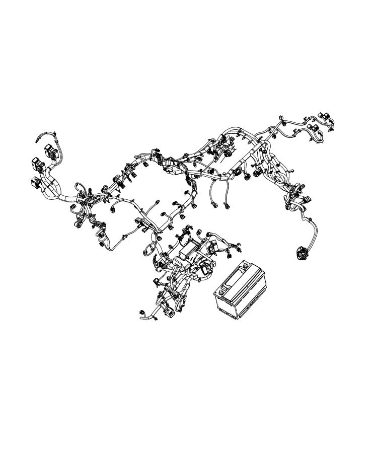 Diagram Wiring, Battery. for your 2023 Ram 5500   