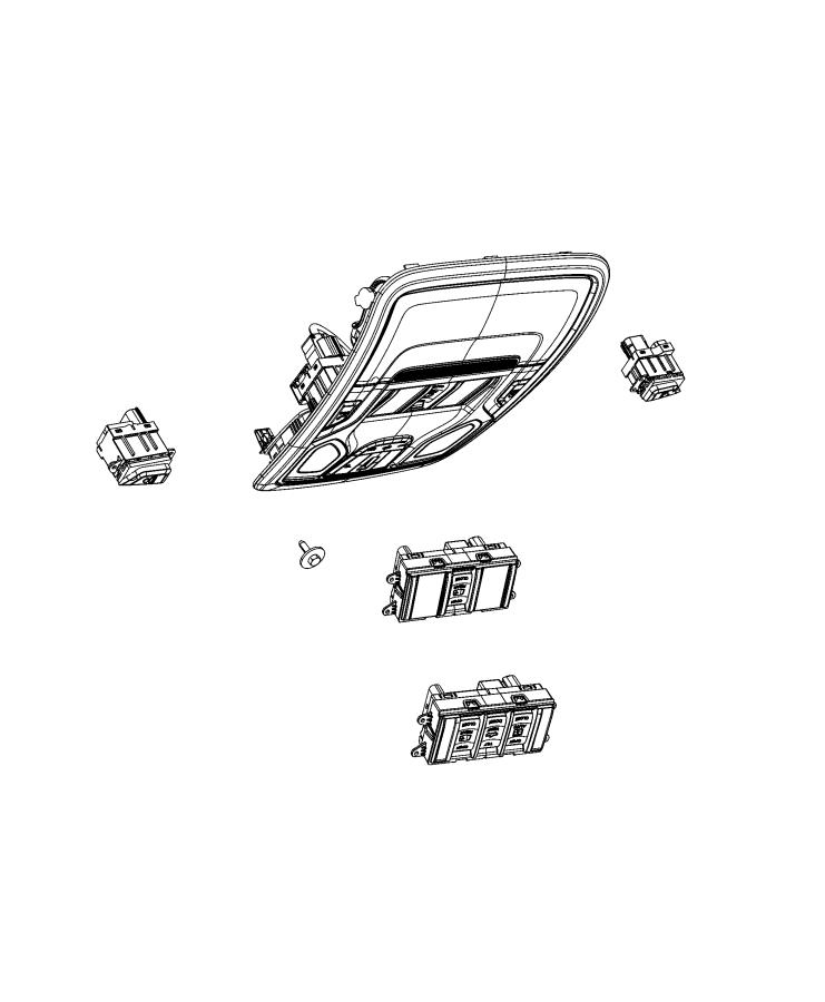 Diagram Overhead Console. for your Ram 1500  