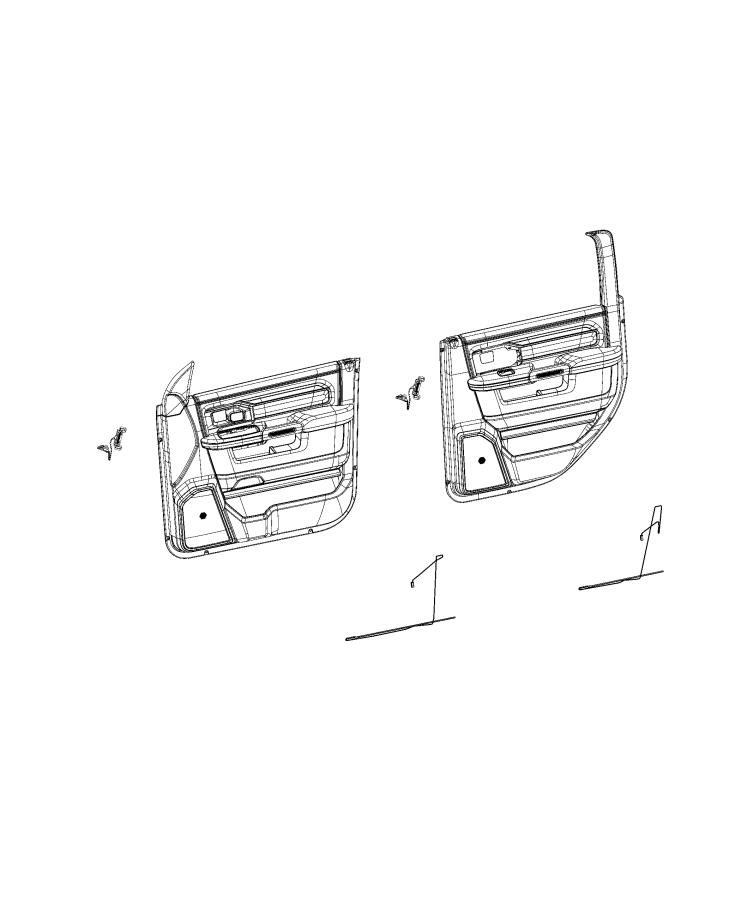 Diagram Lamps, Interior. for your 2021 Ram 3500 6.7L Turbo I6 Diesel LARAMIE CREW CAB 