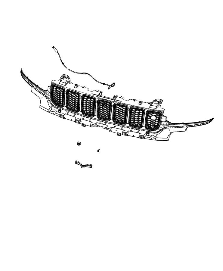 Washer System, Front. Diagram