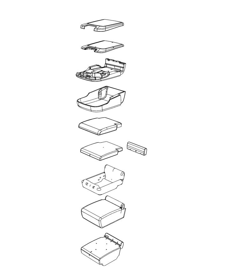 Front Seat, Center. Diagram