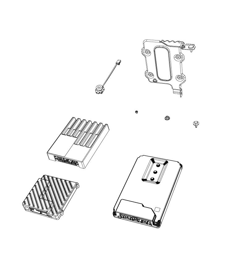 Diagram Speakers, Amplifier and Sub Woofer. for your 2020 Chrysler Pacifica Limited 3.6L V6 