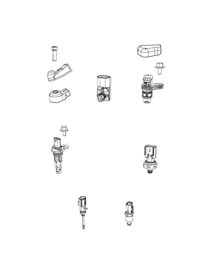 Diagram Sensors, Engine. for your Jeep