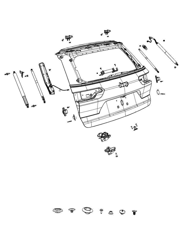 Liftgates. Diagram