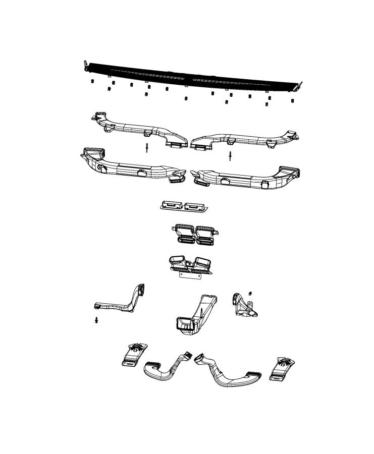 Diagram Ducts. for your 2002 Chrysler 300  M 