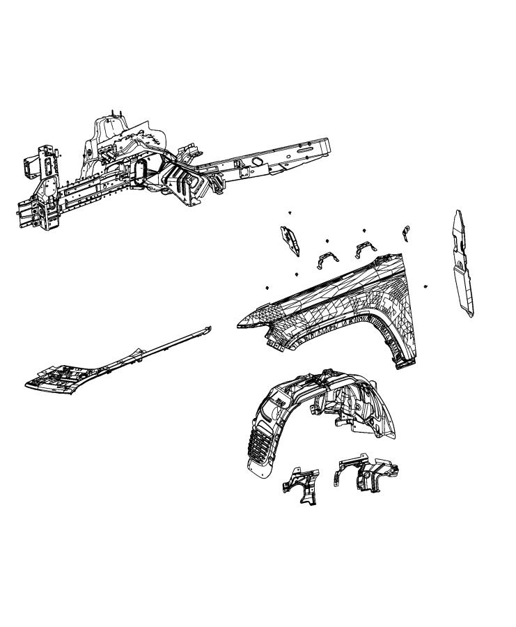 Front Fender. Diagram