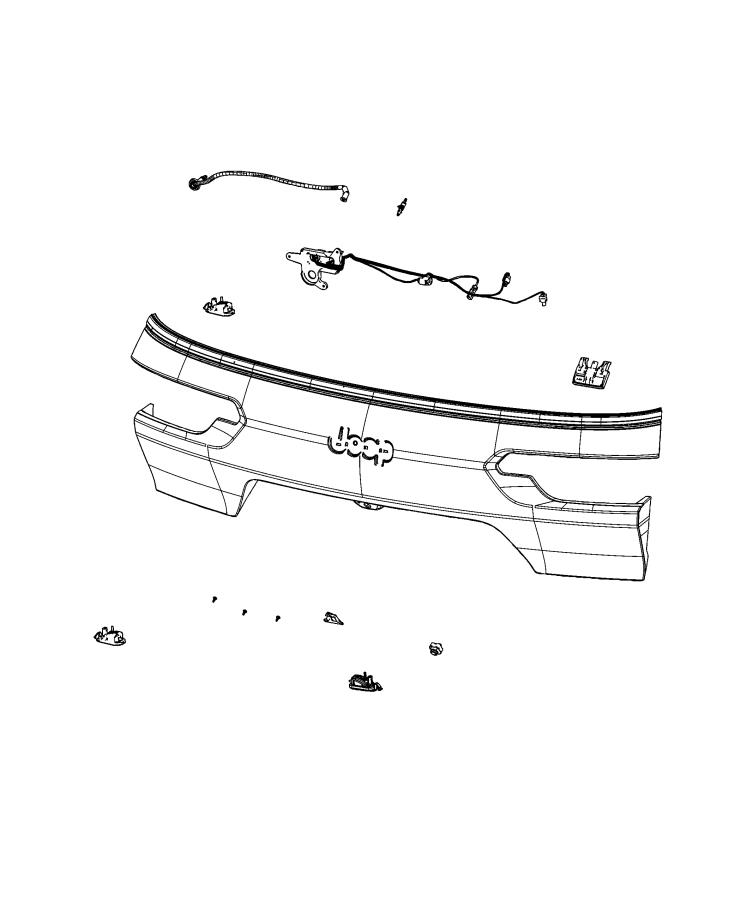 Diagram Lamps, Rear. for your Chrysler 300  M