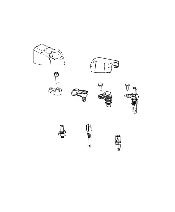 Diagram Sensors, Engine. for your Jeep