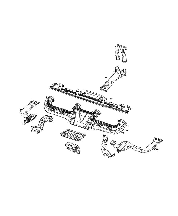 Diagram Ducts. for your 1999 Chrysler 300  M 