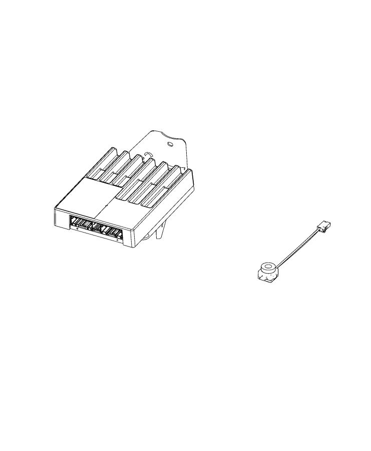 Diagram Speakers, Amplifier and Sub Woofer. for your 2007 Chrysler Crossfire   