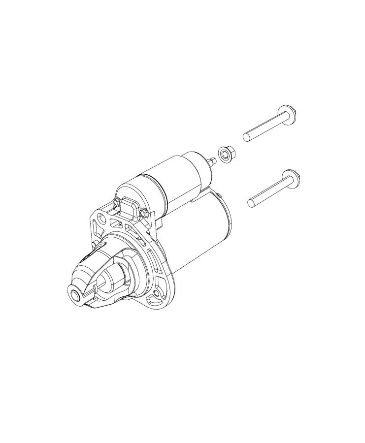 Diagram Starter and Related Parts. for your 2022 Ram 1500   