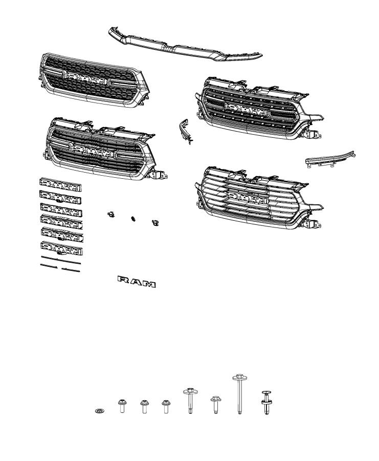 Grilles. Diagram