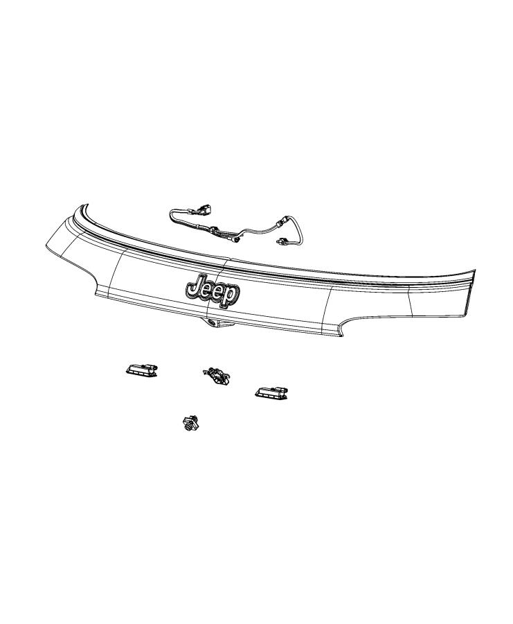 Diagram Lamps, Rear. for your 2018 Ram 1500   