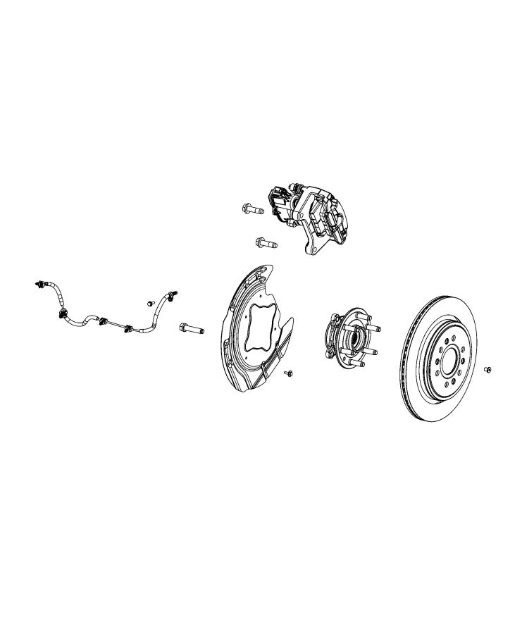 Brakes, Rear, Disc. Diagram