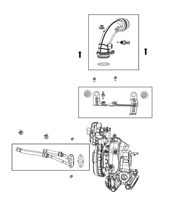 Diagram Turbo Charger Cooling. for your Chrysler 300  M