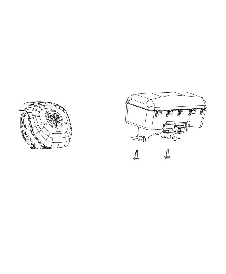 Air Bags, Front. Diagram