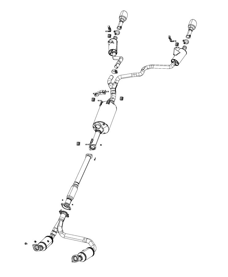 Exhaust System. Diagram