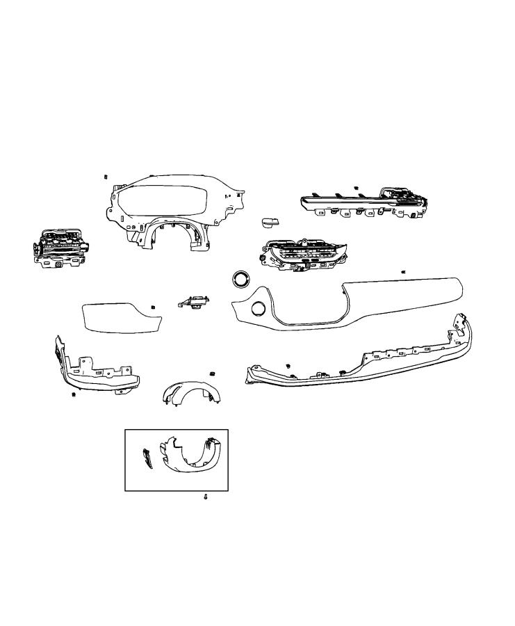 Instrument Panel - Trim. Diagram