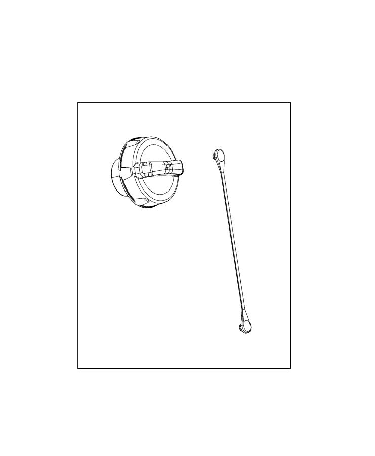 Fuel Tank Filler Tube and Related Parts. Diagram