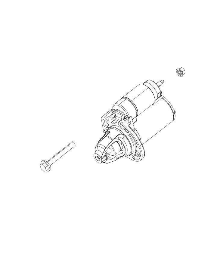 Diagram Starter and Related Parts. for your 2022 Ram 1500   