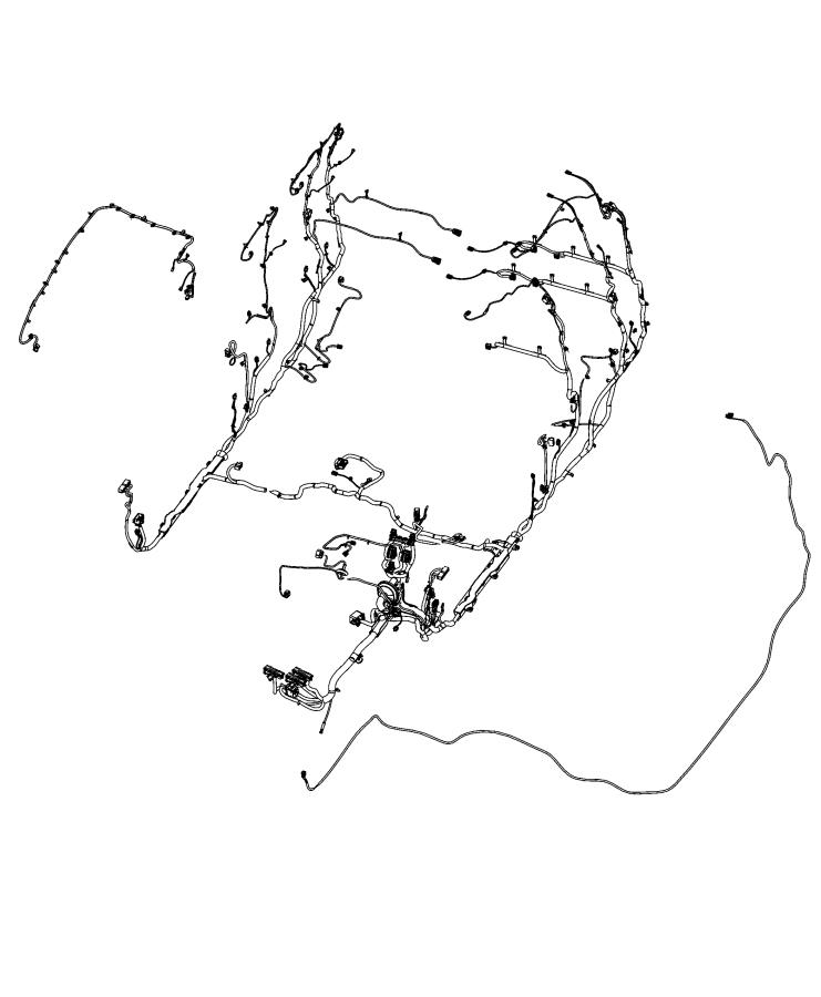 Diagram Wiring, Body. for your 2022 Ram 1500  Tradesman Extended Cab 