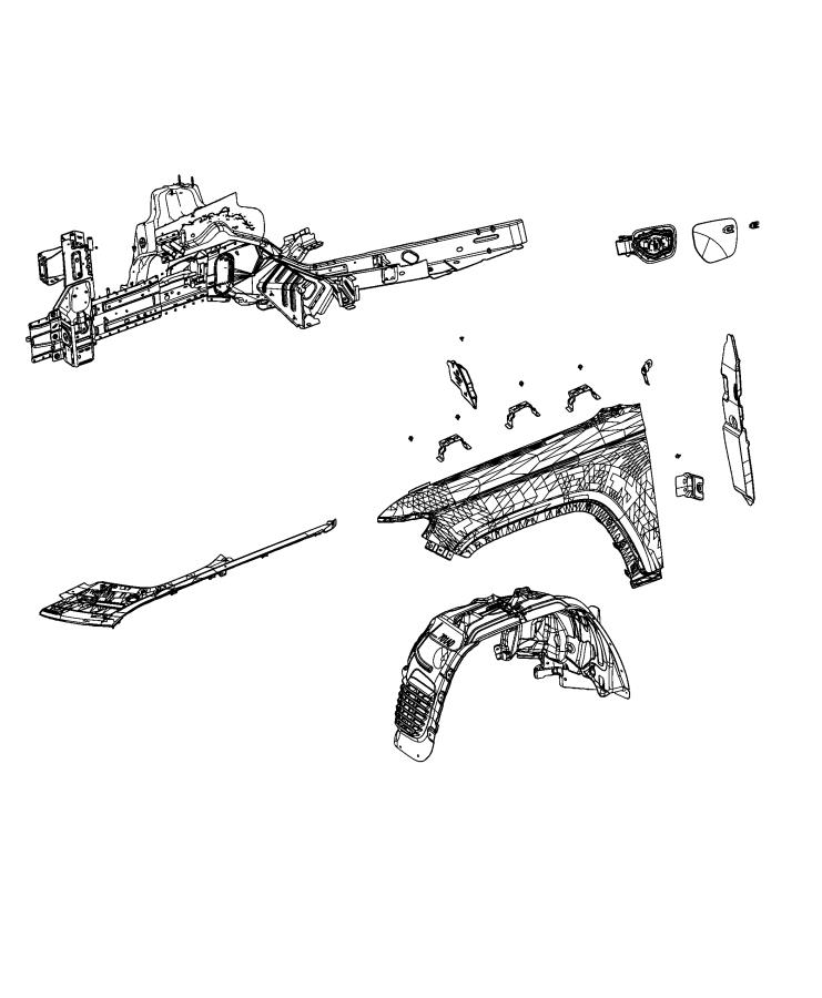 Front Fender. Diagram