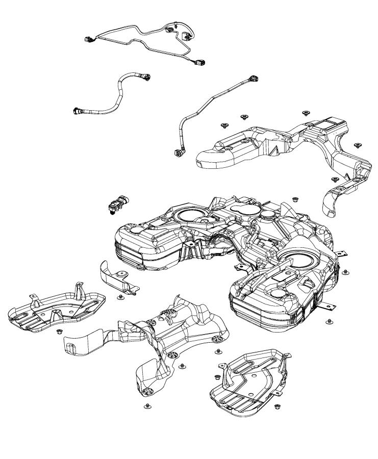 Diagram Fuel Tank. for your Dodge