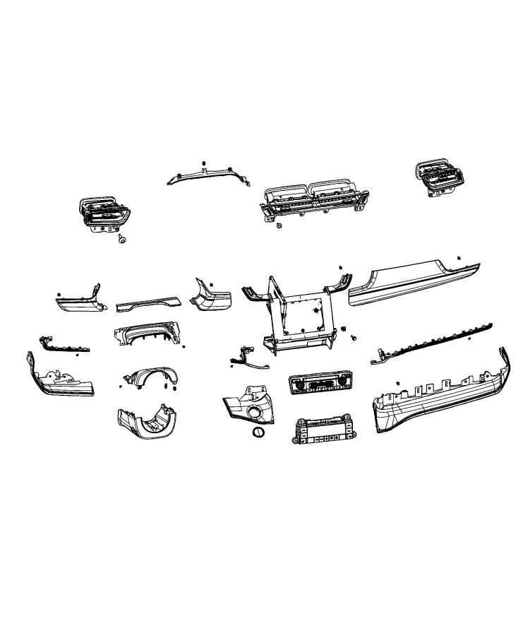 Instrument Panel - Trim. Diagram