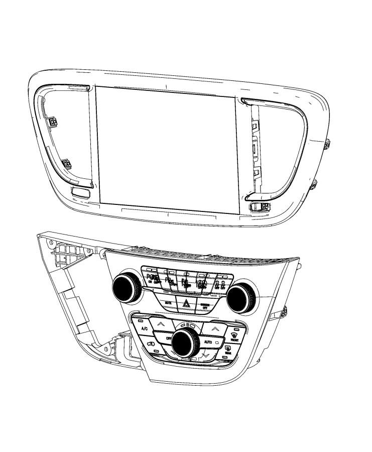 Diagram Radios. for your 2022 Chrysler Voyager   