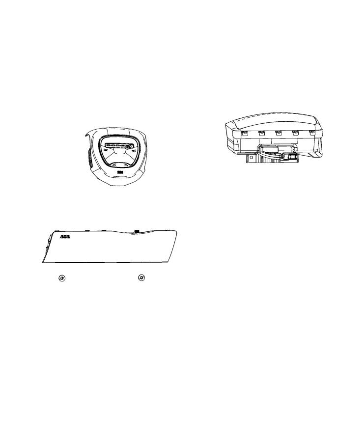 Air Bags, Front. Diagram