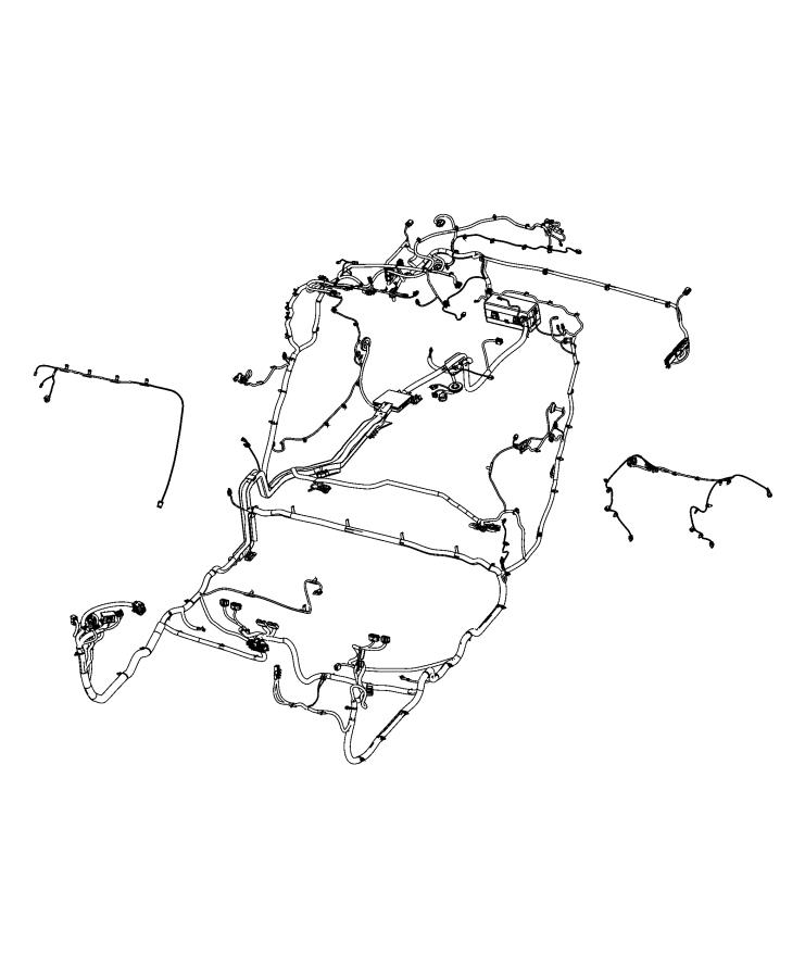 Diagram WIRING, BODY. for your Dodge Challenger  