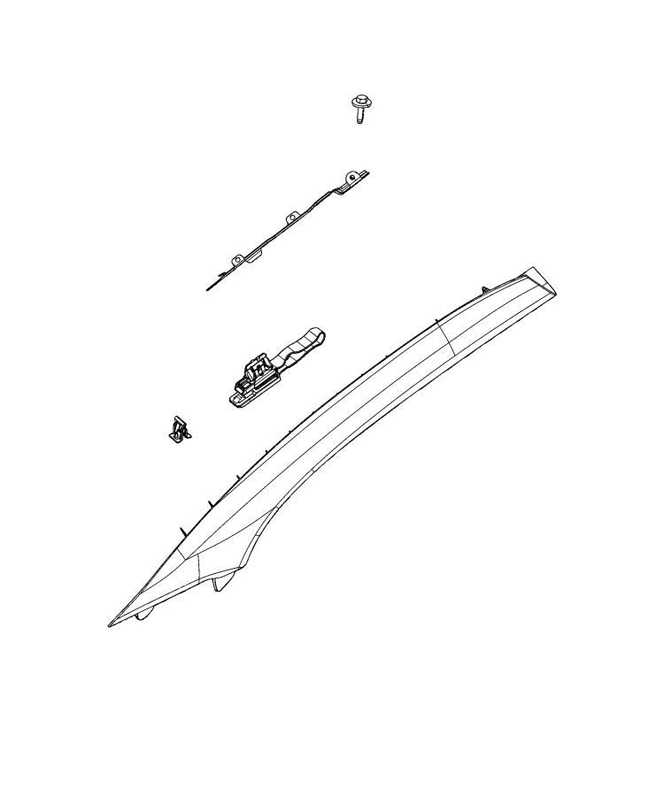 Diagram Interior Moldings And Pillars. for your Dodge