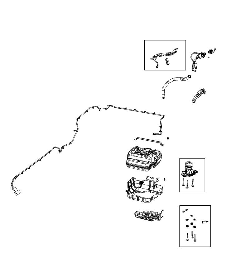 Diagram Diesel Exhaust Fluid System. for your Jeep