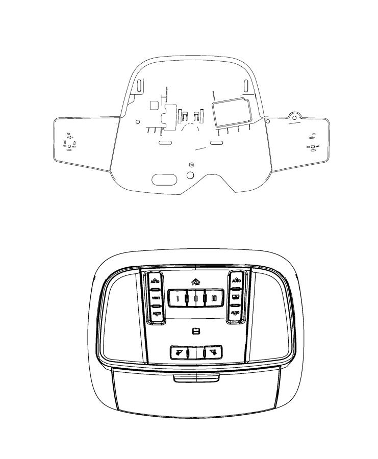 Diagram Overhead Console. for your Dodge