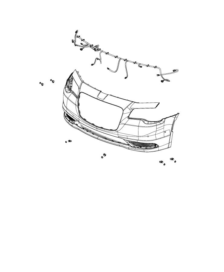 Diagram Park Assist, Front. for your 2005 Ram 1500   