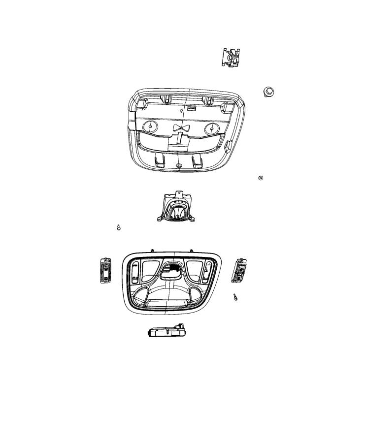 Diagram Overhead Console. for your 2000 Chrysler 300  M 