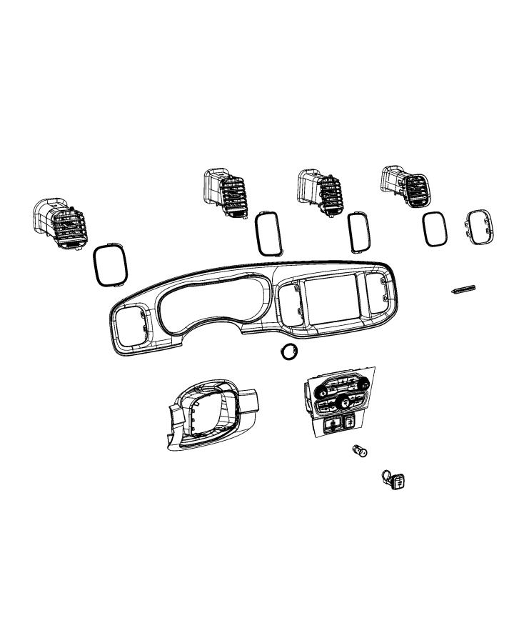 Instrument Panel - Trim. Diagram