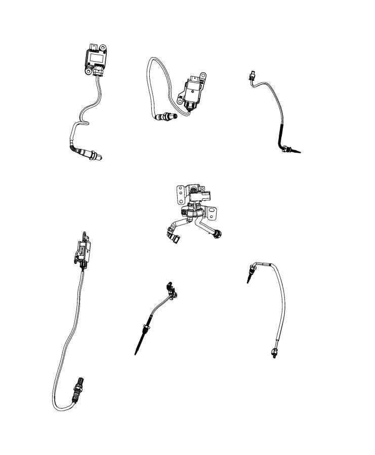 Diagram Sensors, engine. for your 2014 Ram 4500   