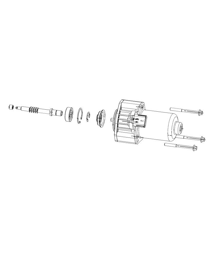 Diagram Gearshift Control. for your 2022 Jeep Wrangler 3.0L Turbo V6 Diesel M/T 4WD Unlimited Sahara 