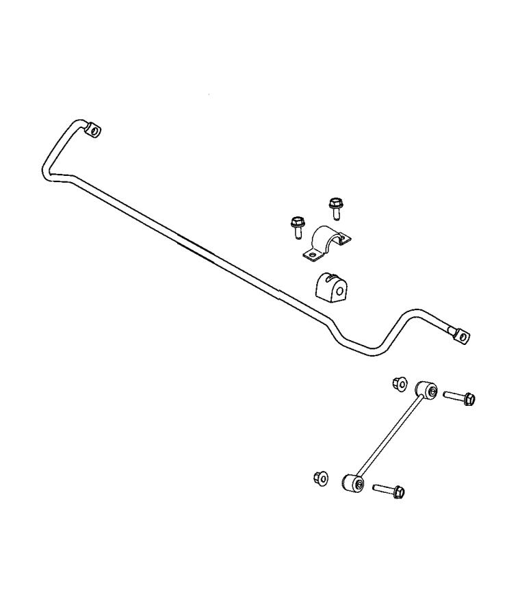 Stabilizer Bar, Rear. Diagram