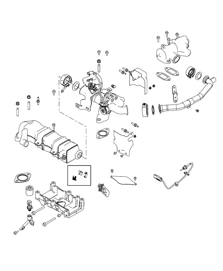 Diagram EGR System. for your 1999 Chrysler 300  M 