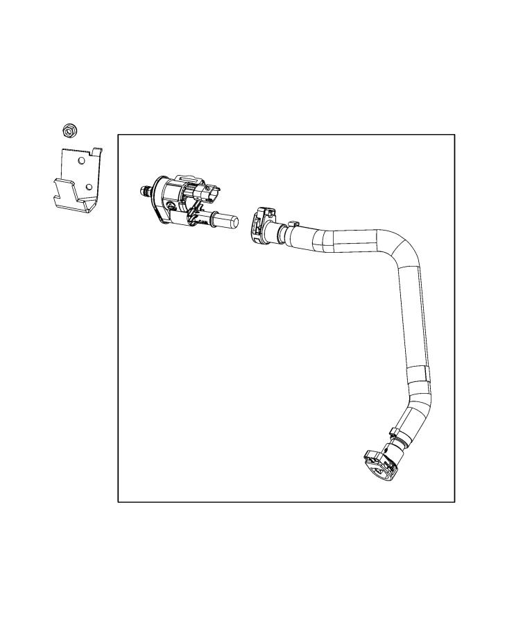 Diagram Emission Control Vacuum Harness. for your 1999 Chrysler 300  M 